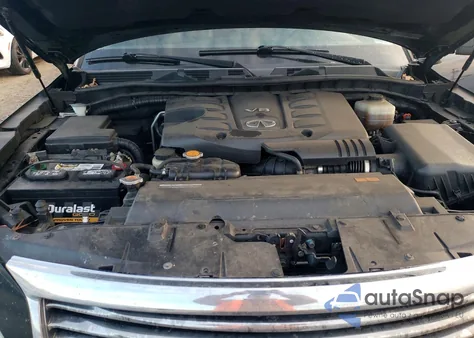 2014 Infiniti Qx80 z USA, uszkodzony, nr VIN JN8AZ2NE7E9062755